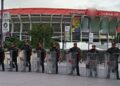 Blindan inmediaciones del Estadio Ciudad de México por duelo México-Chequia