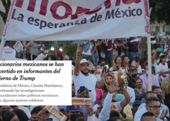 Funcionarios de Morena habrían sostenido reuniones secretas con EU.