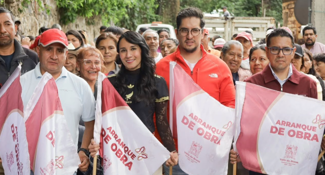 Avanza construcción de la calle Las Joyas en la comunidad de Mesa de Jaimes.