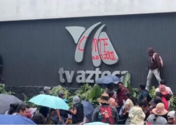 CNTE escala protestas y bloquea medios de comunicación en CDMX