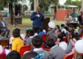 Natividad Castrejón realiza gira de trabajo por escuelas de Tepeji del Río
