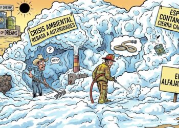 Crisis ambiental rebasa a autoridades: espuma tóxica cierra carretera en Alfajayucan