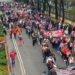 CNTE lleva protestas rumbo al Estadio Ciudad de México a días del Mundial