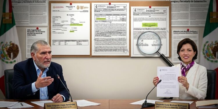 CONAGUA entregó más de 2 mil mdp a red ligada a facturera vinculada con Adán Augusto