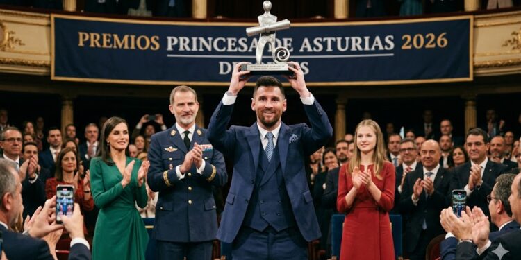 Messi agranda su leyenda con el Premio Princesa de Asturias de los Deportes 2026