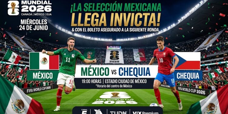 México - Chequia: dónde ver el partido en pantallas gigantes en Ciudad de México