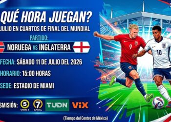 Europa arde en Miami: Canales y horarios para ver el Noruega vs. Inglaterra