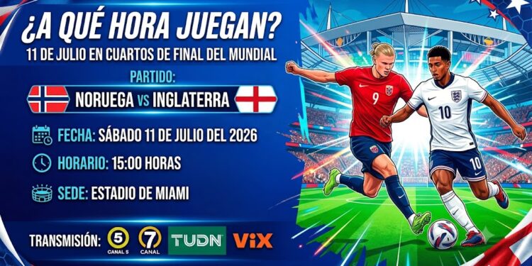 Europa arde en Miami: Canales y horarios para ver el Noruega vs. Inglaterra