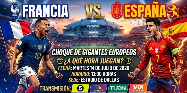 Francia vs España disputan primer boleto a Final del Mundial