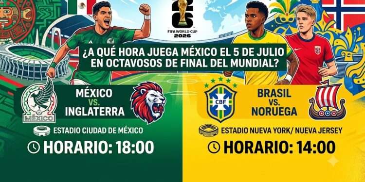 ¿A qué hora juega México vs Inglaterra?