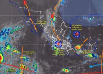 Julio arranca con lluvias en casi todo México y calor extremo en el noroeste.