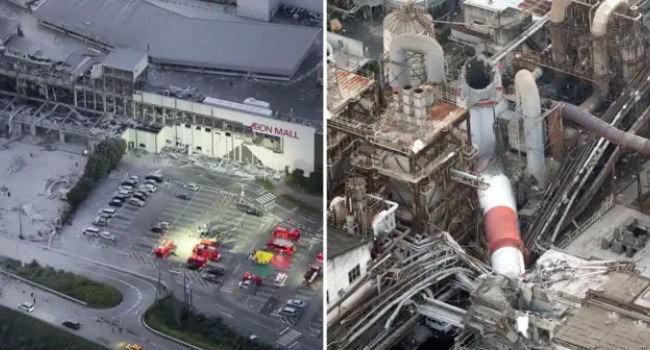 Sismo de 7.1 en Japón provoca derrumbes, incendios y una alerta de tsunami.