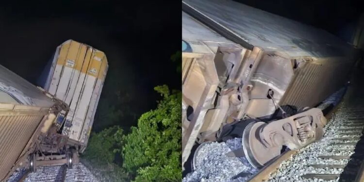 Sin aprender la lección: vuelve a descarrilar el Tren Interoceánico en Oaxaca