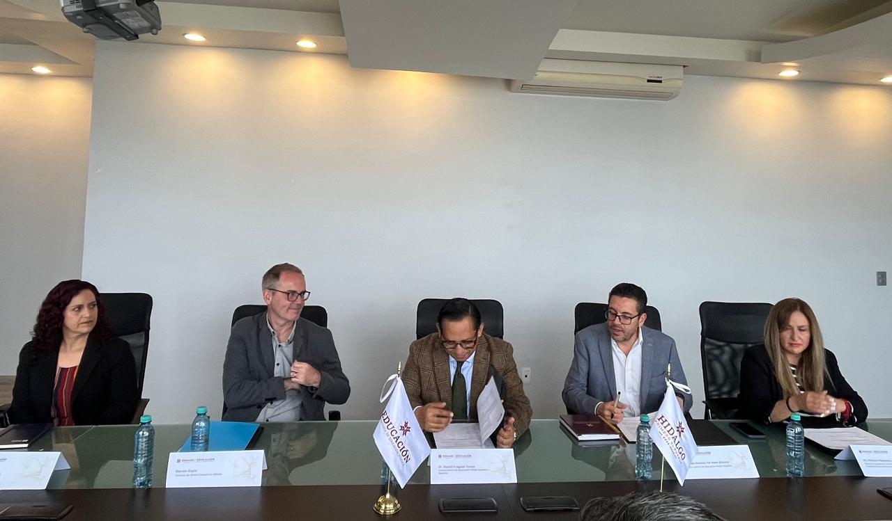 SEPH y British Council firman convenio para ampliar la cooperación educativa internacional