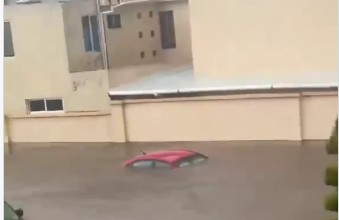 ¡Tizayuca bajo el agua! Lluvias convierten calles en ríos y "se tragan" vehículos (VIDEO)
