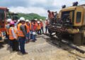 Estudiantes de Ingeniería Civil fortalecen su formación en obra carretera