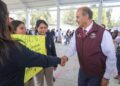 Entrega Natividad Castrejón obra de 4.3 mdp en Conalep plantel Tepeji