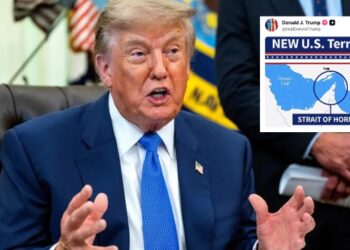 Trump eleva la tensión y declara al estrecho de Ormuz como “territorio” de EU.