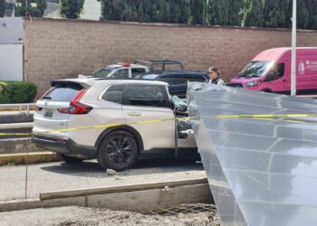 Tragedia en Interlomas: Estructura colapsa y cobra una vida (VIDEO)