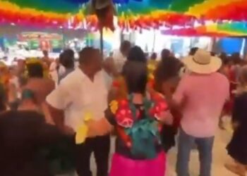 Ataque armado en fiesta de Zanatepec, Oaxaca, deja tres muertos y un herido (VIDEO).