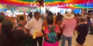 Ataque armado en fiesta de Zanatepec, Oaxaca, deja tres muertos y un herido (VIDEO).