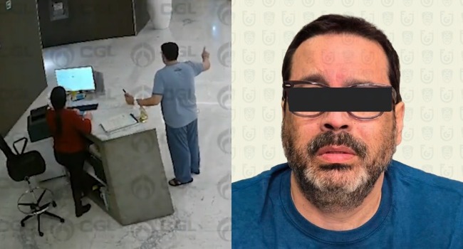 Detienen en EU a Octavio “N”, acusado de tentativa de feminicidio por agresión a recepcionista.