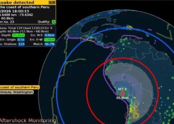 Sismo de 7.2 estremece Perú; autoridades evalúan posibles daños (VIDEO).