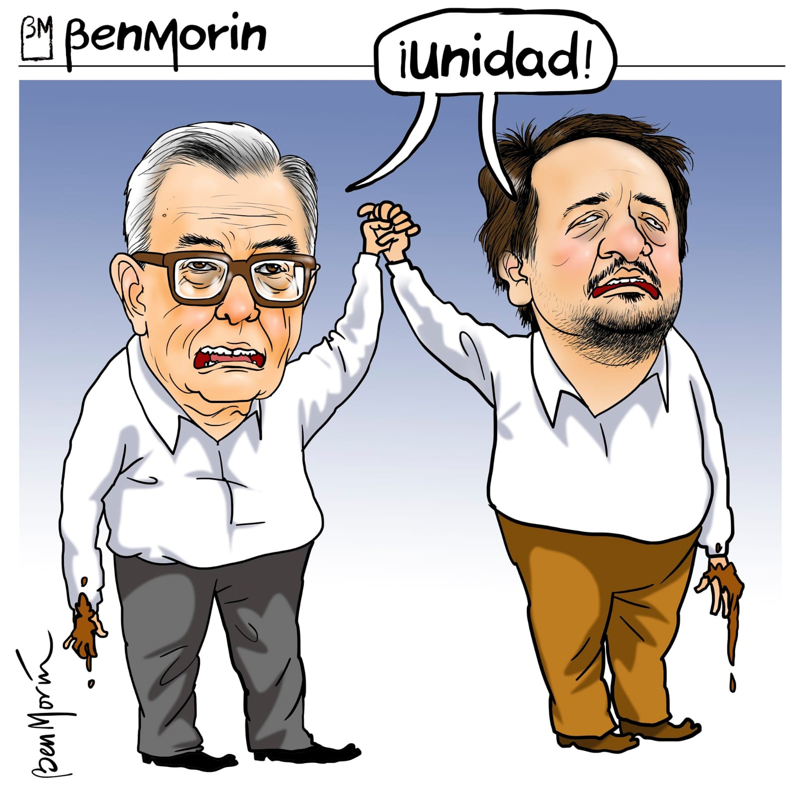 Qué bueno que no están solos…