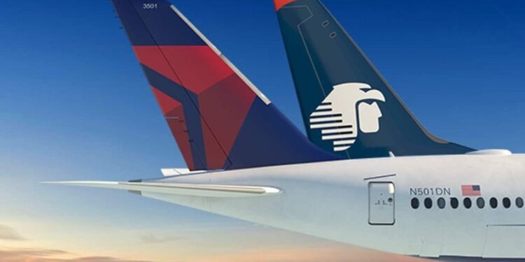 Ganan Delta y Aeroméxico batalla legal y conservan su alianza en EU