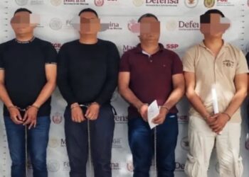 Marinos y policías en activo, detenidos por secuestro exprés en Veracruz