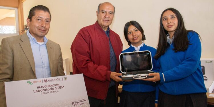 Hidalgo destaca en formación STEM con la red más grande de laboratorios del país