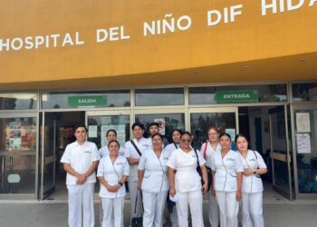 UTSH fortalece formación clínica de estudiantes en el Hospital del Niño DIF