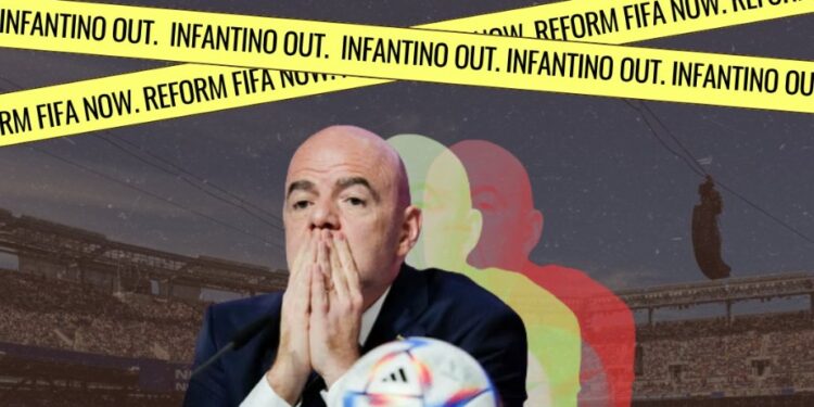 #InfantinoOut: Afición exige renuncia del presidente de FIFA