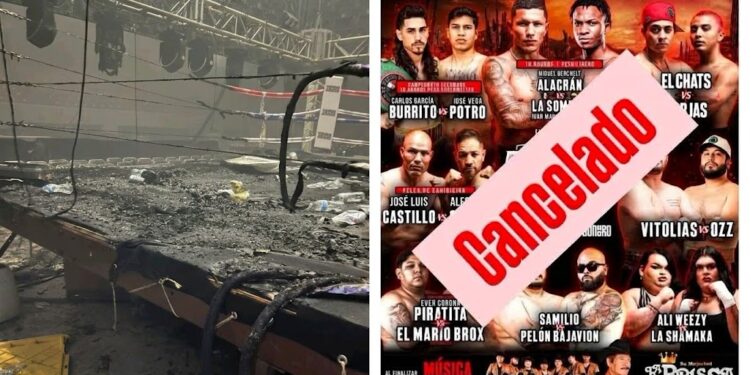 Hermosillo: Ataque armado quema ring de “Noche Suprema”