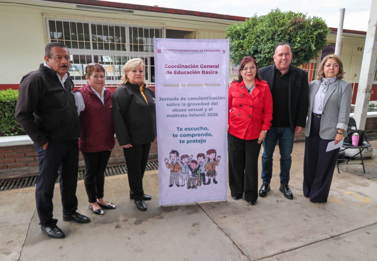 Participa SEPH en jornada de concientización contra el abuso y maltrato infantil