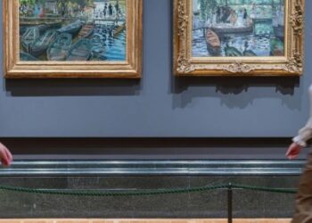 Roban cuatro pinturas de Renoir en Francia; dos fueron recuperadas.