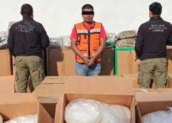 ¡No eran dulces! Detienen a conductor con casi 2 toneladas de droga en Tabasco.