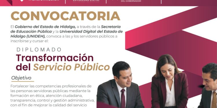 Gobierno de Hidalgo fortalece profesionalización del servicio público con dos diplomados