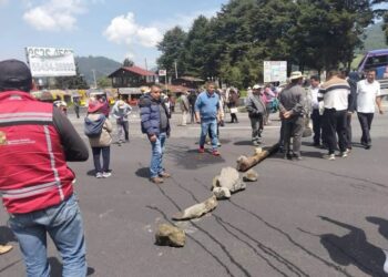 México-Toluca: Disputa territorial desata bloqueo total en La Marquesa
